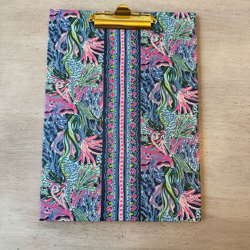 Lilly Pulitzer Clipboard Folio